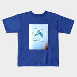 Alone girl Kids T-Shirt